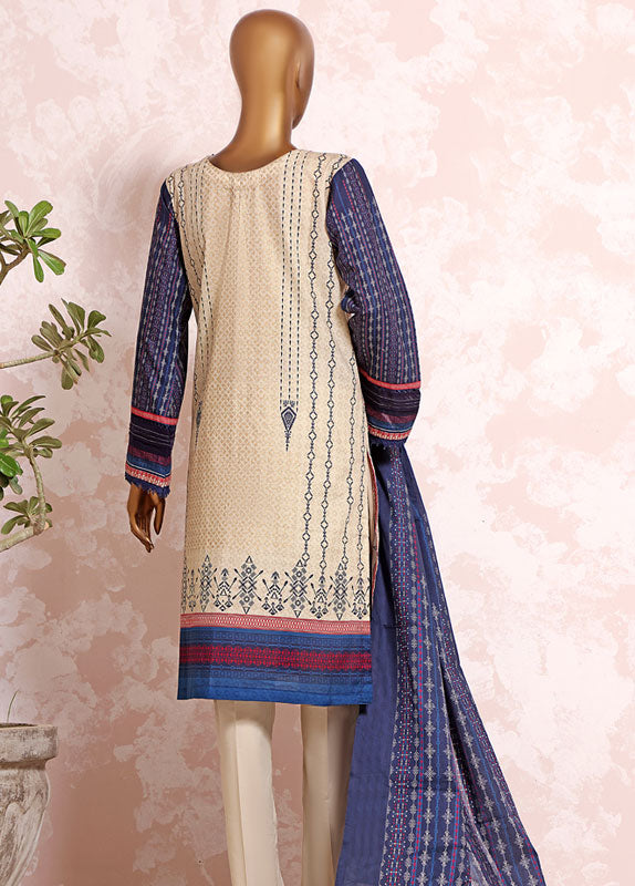 F-0276 - 3 Piece Printed Lawn Stitched Suit
