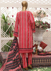F-0287 - 3 Piece Printed Lawn Stitched Suit