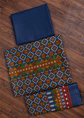 Bin Saeed Fabric - F&F-0110- 3 Piece UnStitched Printed Lawn