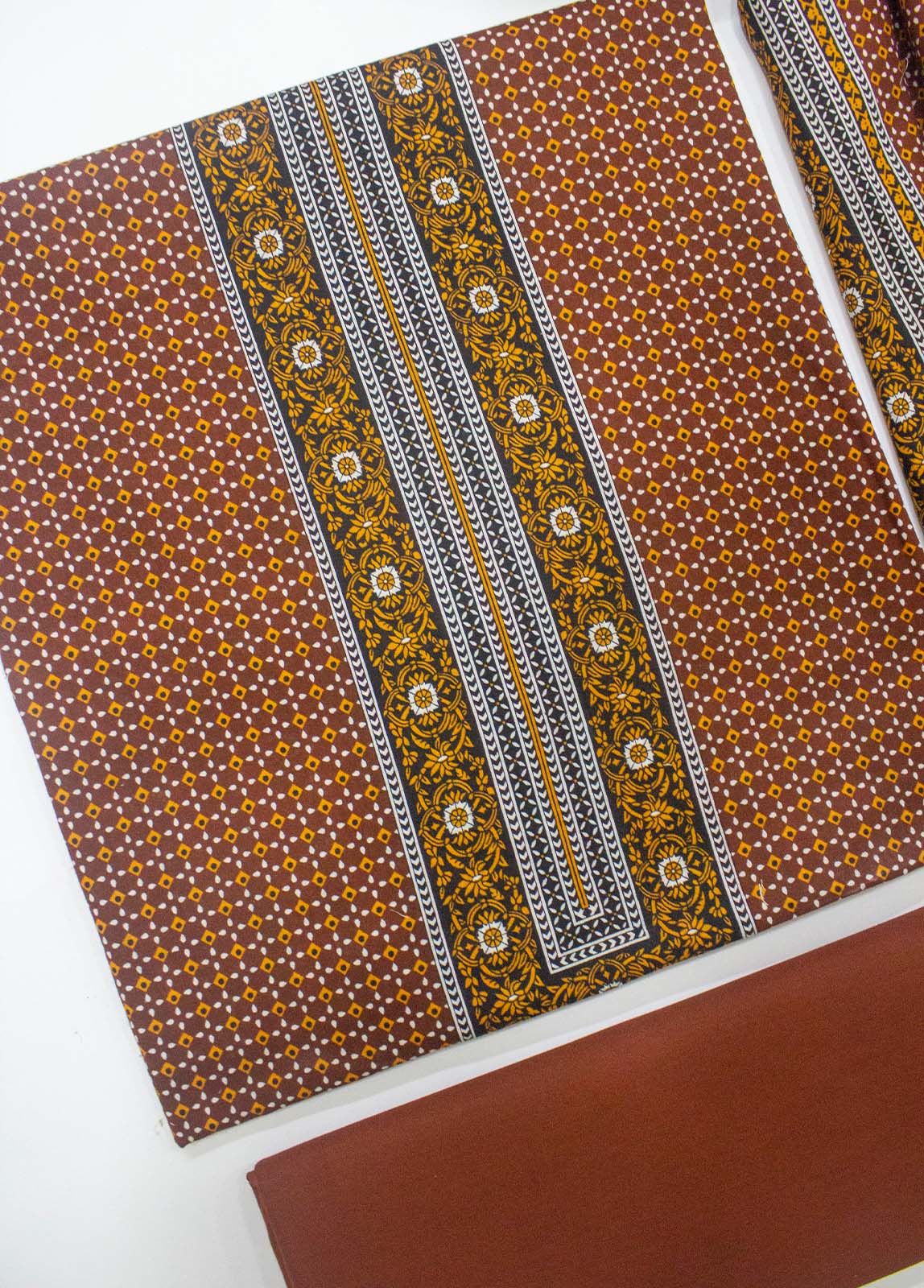 Bin Saeed Fabric - F&F-0150- 3 Piece UnStitched Printed Lawn