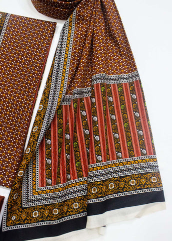 Bin Saeed Fabric - F&F-0150- 3 Piece UnStitched Printed Lawn