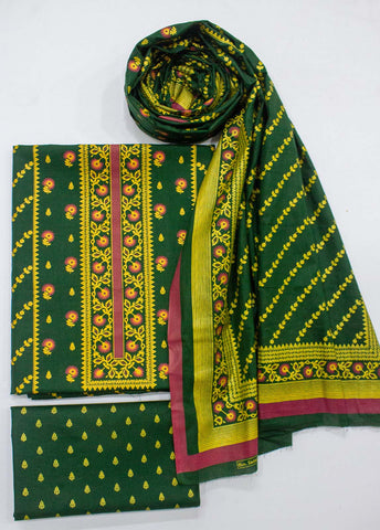Bin Saeed Fabric - F&F-0331 A - 3 Piece UnStitched Printed Lawn