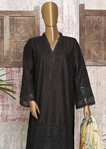 Bin Saeed Fabric - FTS-0022 - 3 Piece Chikankari