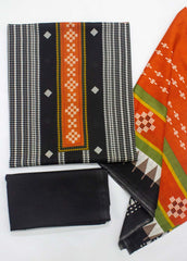 F&F-0161- 3 Piece UnStitched Printed Lawn