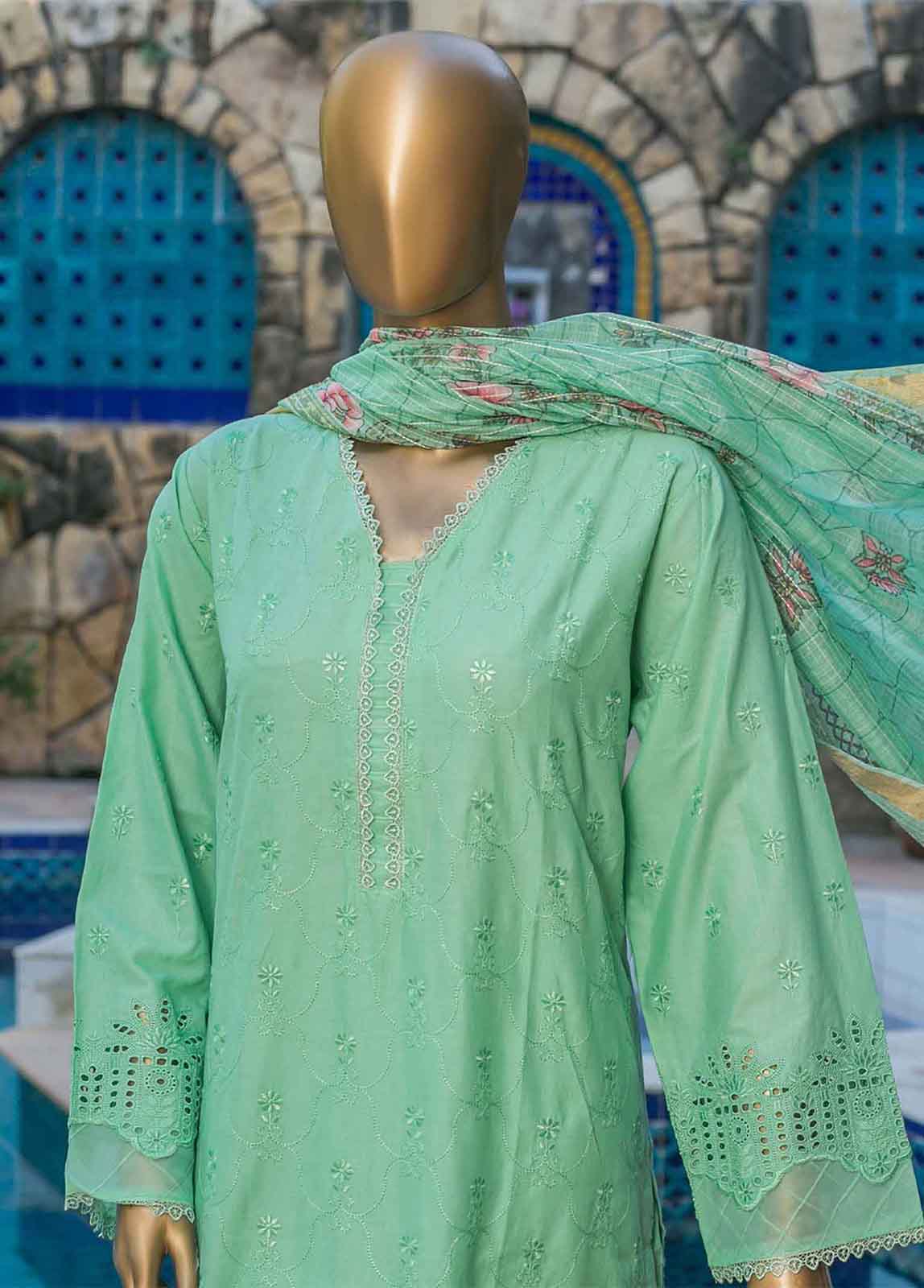 HTS-0020- 3 Piece ChikanKari