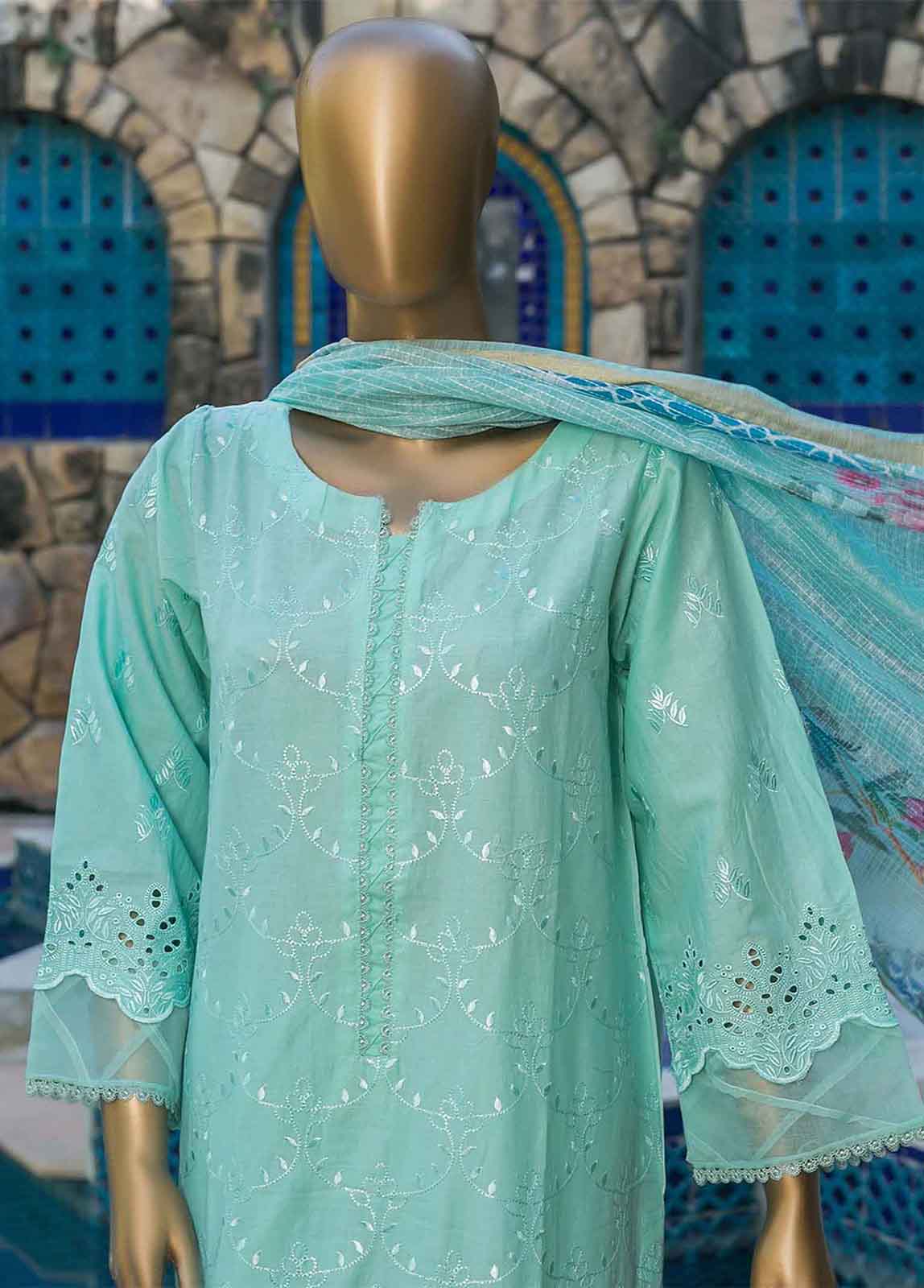 HTS-0022- 3 Piece ChikanKari