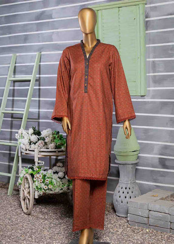 Bin Saeed Fabric - KF-0002 - 2 Piece Printed Khaddar