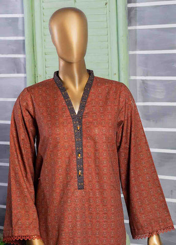 Bin Saeed Fabric - KF-0002 - 2 Piece Printed Khaddar