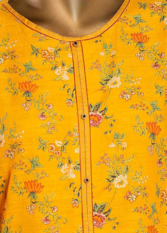 Bin Saeed Fabric - KF-0006- 2 Piece Printed Khaddar