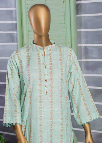 Bin Saeed Fabric - KF-0013 - 2 Piece Printed Khaddar