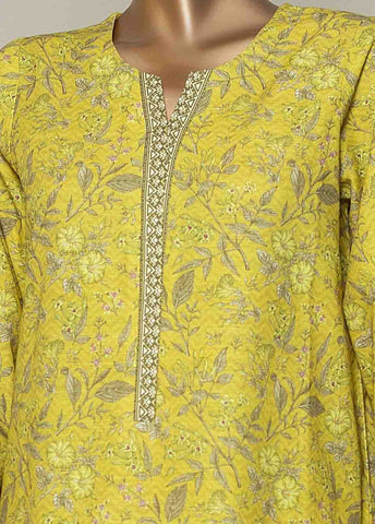 Bin Saeed Fabric - KF-0014 - 2 Piece Printed Khaddar