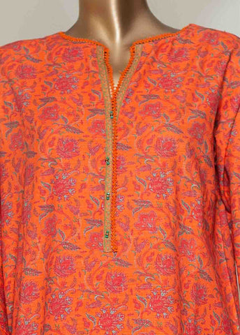 Bin Saeed Fabric - KF-0020 - 2 Piece Printed Khaddar