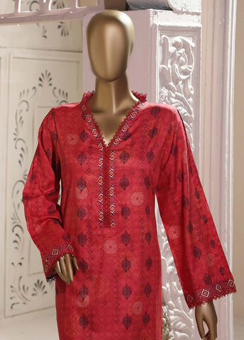 Bin Saeed Fabric - KF-0099- 2 Piece Printed Khaddar