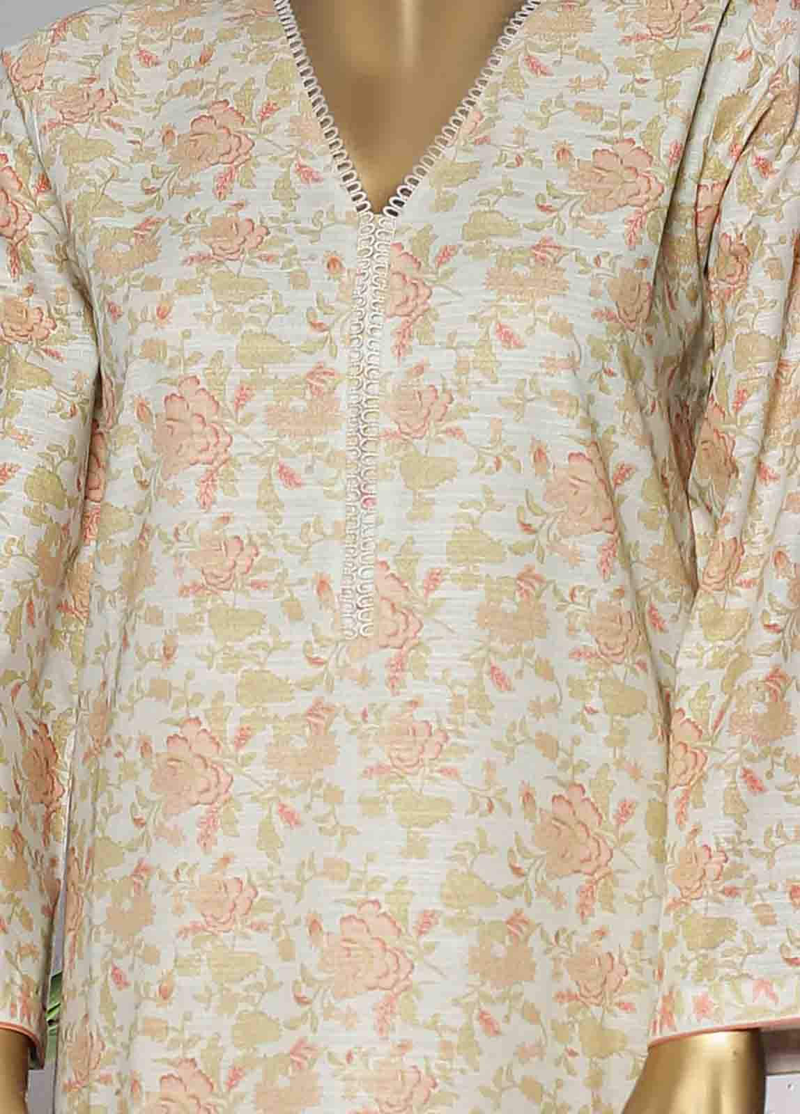 Bin Saeed Fabric - KF-041- 2 Piece Printed Khaddar