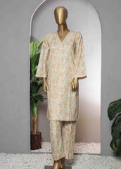 KF-041- 2 Piece Printed Khaddar