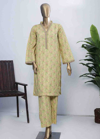 KF-042- 2 Piece Printed Khaddar