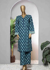 KF-059- 2 Piece Printed Khaddar