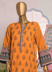 KFR-0075- 3 Piece Printed Khaddar