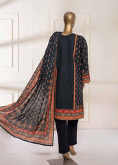 KFR-0110 - 3 Piece Printed Khaddar