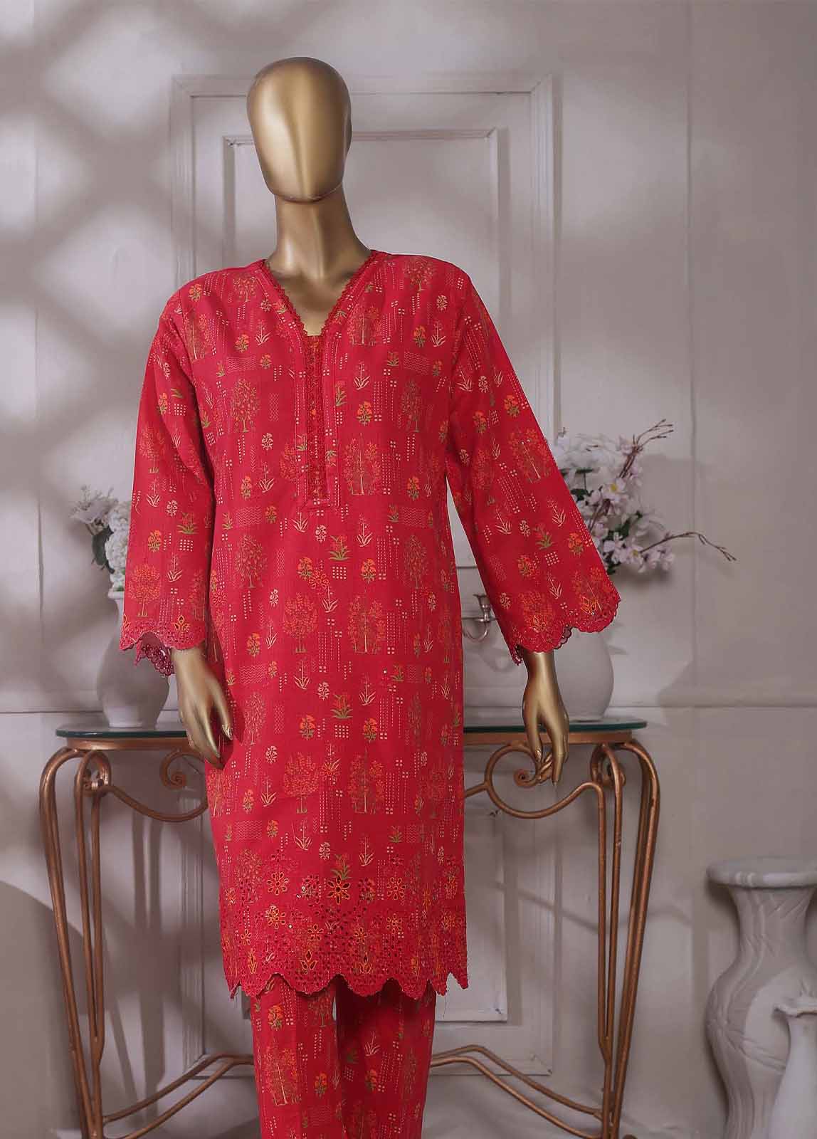 Bin Saeed Fabric - KKF-028 - 2 Piece Embroidered Khaddar