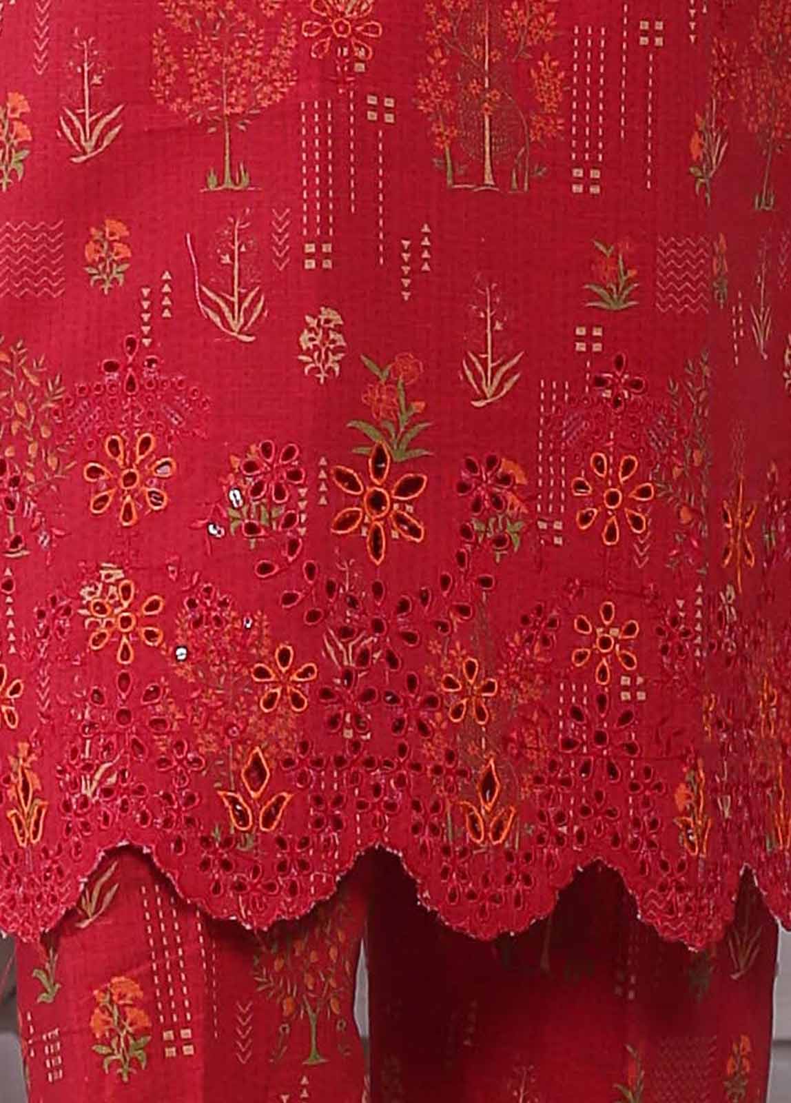 Bin Saeed Fabric - KKF-028 - 2 Piece Embroidered Khaddar