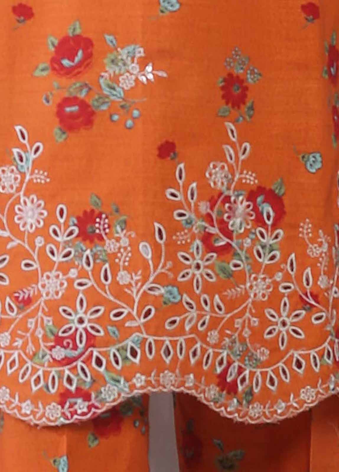 Bin Saeed Fabric - KKF-035 - 2 Piece Embroidered Khaddar