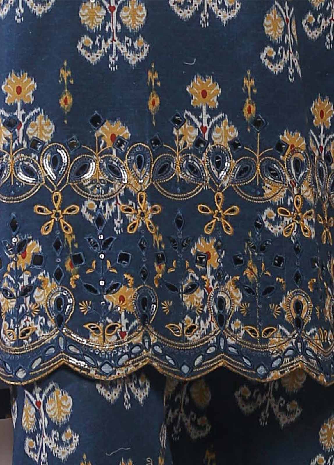 Bin Saeed Fabric - KKF-039 - 2 Piece Embroidered Khaddar