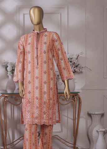 Bin Saeed Fabric - KKF-044 - 2 Piece Embroidered Khaddar