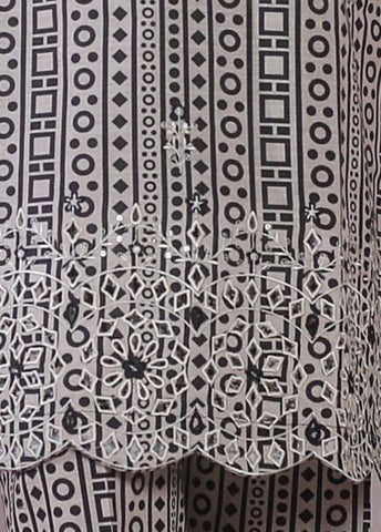 Bin Saeed Fabric - KKF-046 - 2 Piece Embroidered Khaddar