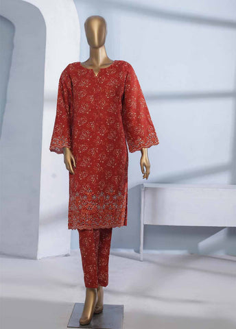 Bin Saeed Fabric - KKF-047 - 2 Piece Embroidered Khaddar