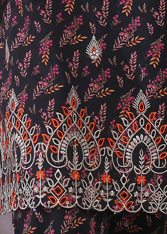 Bin Saeed Fabric - KKF-048 A - 2 Piece Embroidered Khaddar