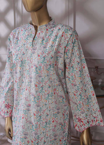 Bin Saeed Fabric - KKF-051 - 2 Piece Embroidered Khaddar