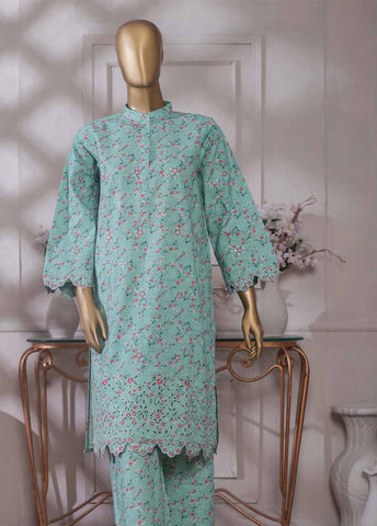 Bin Saeed Fabric - KKF-054 - 2 Piece Embroidered Khaddar