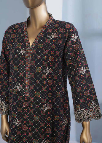 Bin Saeed Fabric - KKF-057 - 2 Piece Embroidered Khaddar