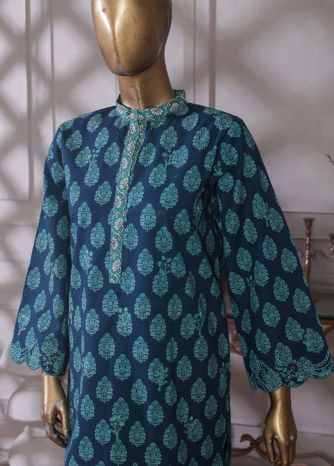 Bin Saeed Fabric - KKF-059 - 2 Piece Embroidered Khaddar