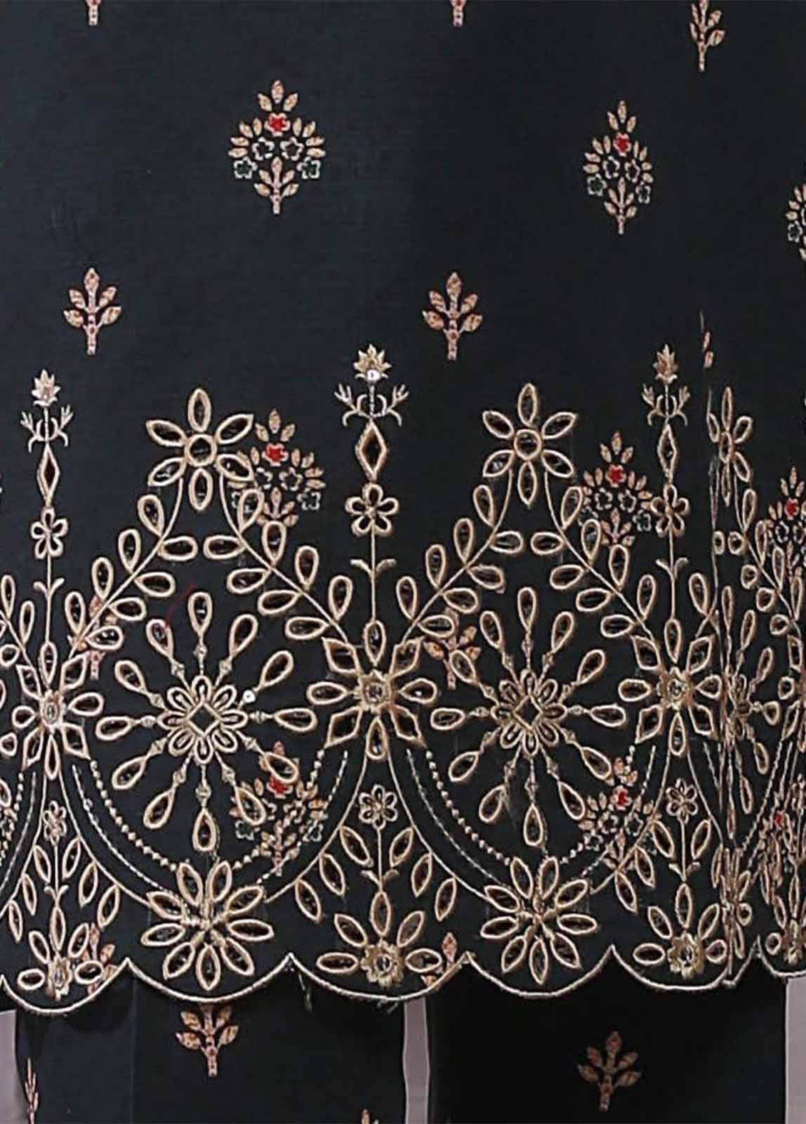 Bin Saeed Fabric - KKF-060 - 2 Piece Embroidered Khaddar