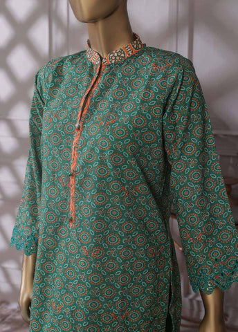 Bin Saeed Fabric - KKF-061- 2 Piece Embroidered Khaddar