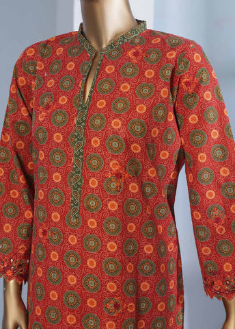 Bin Saeed Fabric - KKF-062 - 2 Piece Embroidered Khaddar