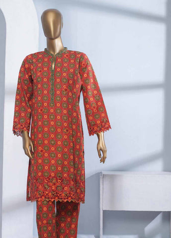 Bin Saeed Fabric - KKF-062 - 2 Piece Embroidered Khaddar