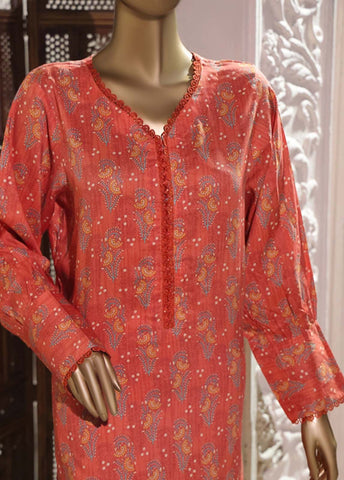 Bin Saeed Fabric - LI-5874- 2 Piece Printed Linen