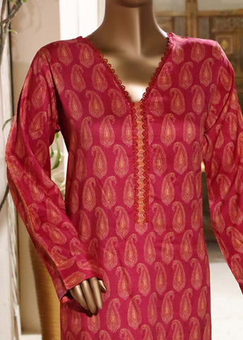 Bin Saeed Fabric - LI-5875- 2 Piece Printed Linen