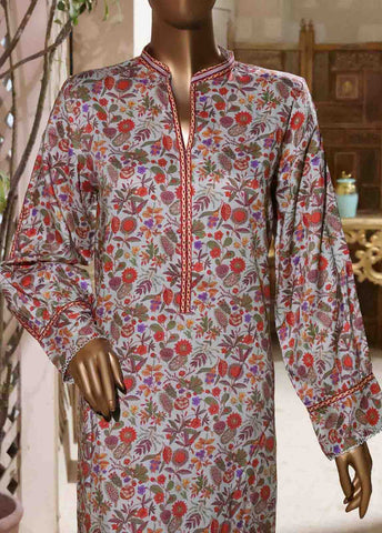 Bin Saeed Fabric - LI-5881- 2 Piece Printed Linen