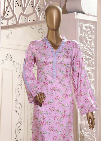 Bin Saeed Fabric - LI-5889- 2 Piece Printed Linen