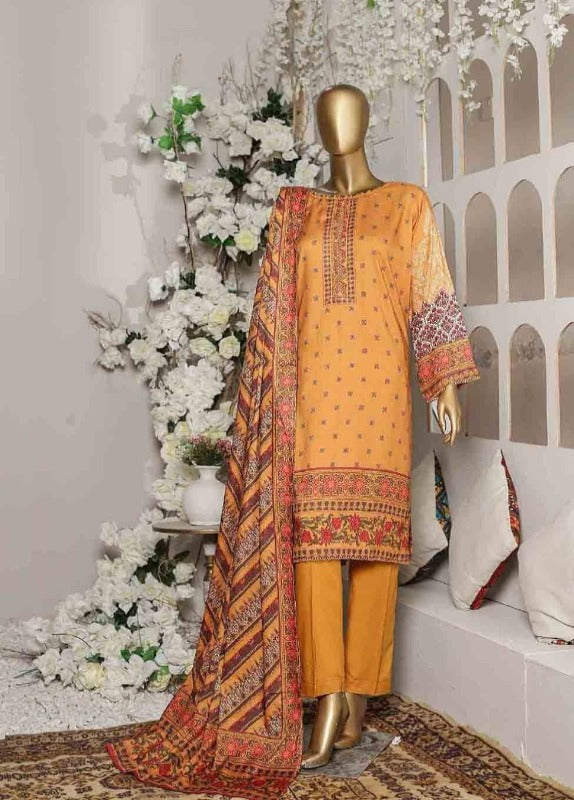 LIN-4917 - 3 Piece Linen Printed