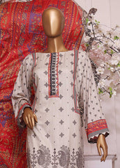LIN-5148- 3 Piece Printed Linen