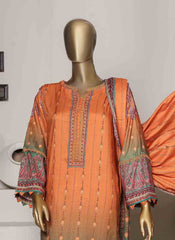 LIN-5146 - 3 Piece Printed Linen