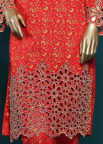 Bin Saeed Fabric - LRGF-0011-L- 2 Piece Chikankari