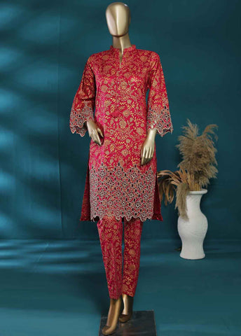 Bin Saeed Fabric - LRGF-0024-L- 2 Piece Chikankari