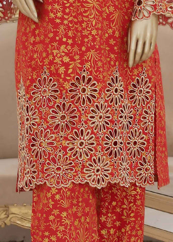 Bin Saeed Fabric - LRGF-0037-L- 2 Piece Chikankari