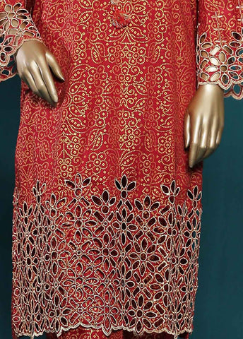 Bin Saeed Fabric - LRGF-0044-L- 2 Piece Chikankari